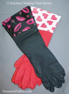 Elbow Gloves for 12 Kitchen Cleaning Savers