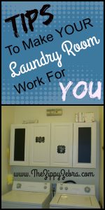 Tips to Make Your Laundry Room Work For You Pin
