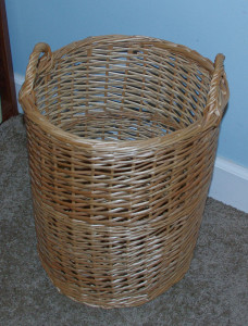 Use a light weight hamper you can manage