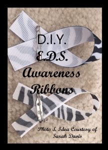 EDS Awareness Ribbons from Sarah Blog Photo