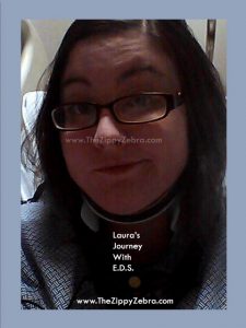 Laura's Journey With EDS Neck Brace Photo