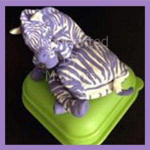M's purple zebra Handcrafted Journey to E.D.S. Diagnosis